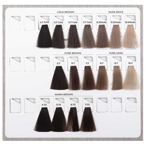 Echos Color Vegan Hair Colour 6.72 Dark Blonde Warm Brown