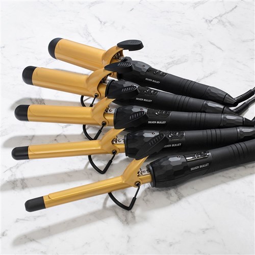 Silver Bullet Fastlane Gold Ceramic 38mm Curling Iron