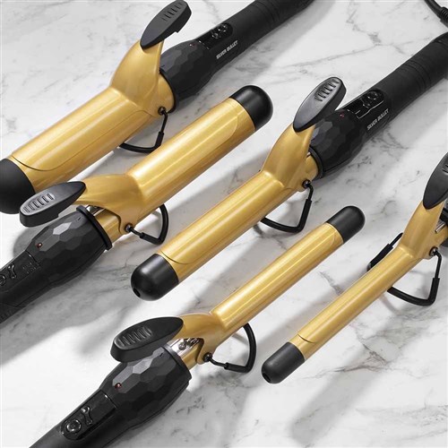 Silver Bullet Fastlane Gold Ceramic 38mm Curling Iron