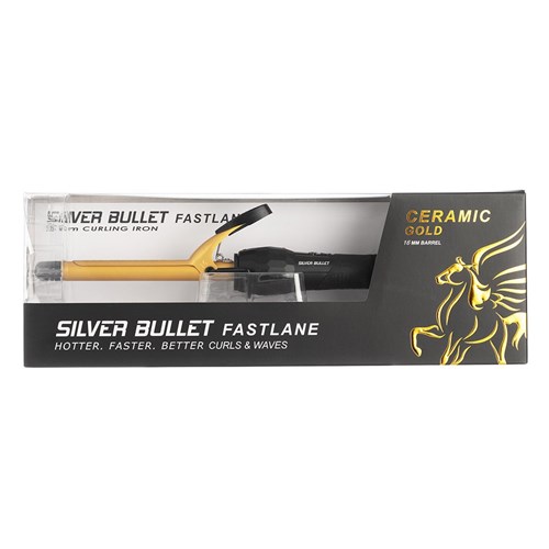 Silver Bullet Fastlane Gold Ceramic 16mm Curling Iron