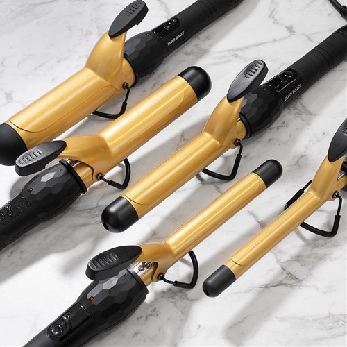 Silver Bullet Fastlane Gold Ceramic 16mm Curling Iron