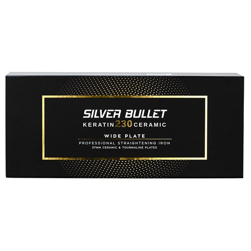 Silver Bullet Keratin 230 Ceramic Wide Plate Hair Straightener 