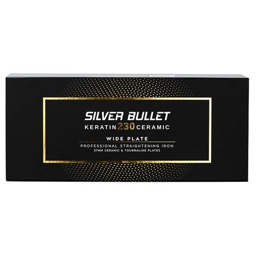 Silver Bullet Keratin 230 Ceramic Tourmaline Wide Plate Hair Straightener 