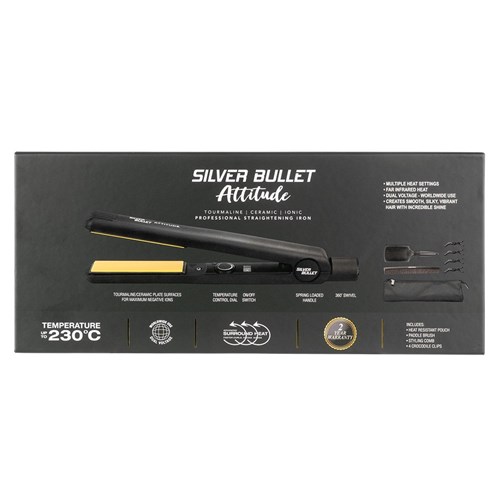 Silver bullet hair straightener