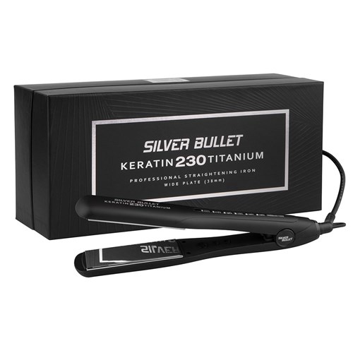 Silver Bullet Keratin 230 Titanium Wide Plate Hair Straightener