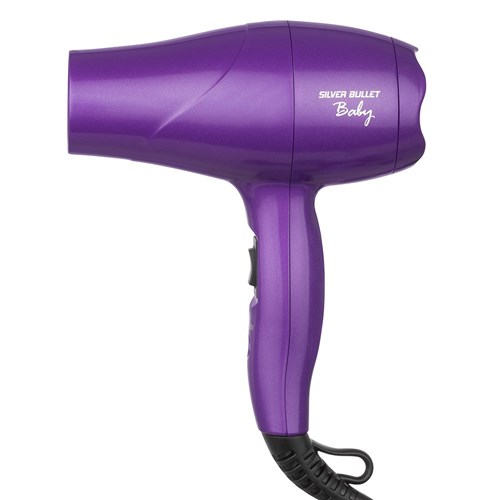 Silver Bullet Baby Travel Hair Dryer Purple