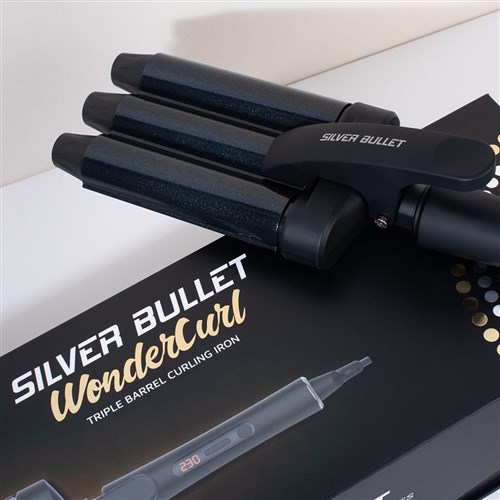 Silver Bullet WonderCurl Triple Barrel Curling Iron