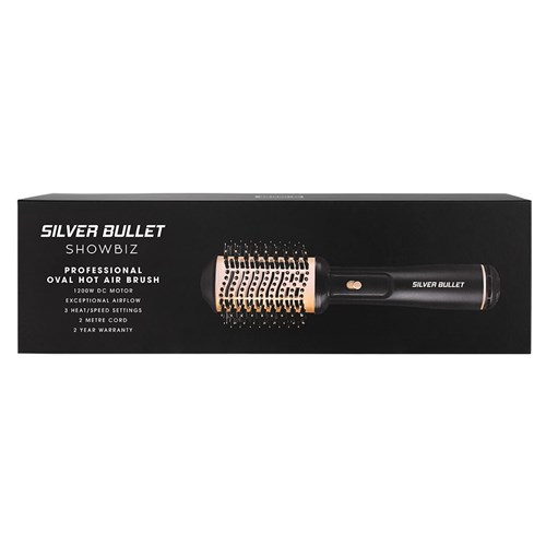 Silver Bullet Oval Showbiz Hot Air Brush