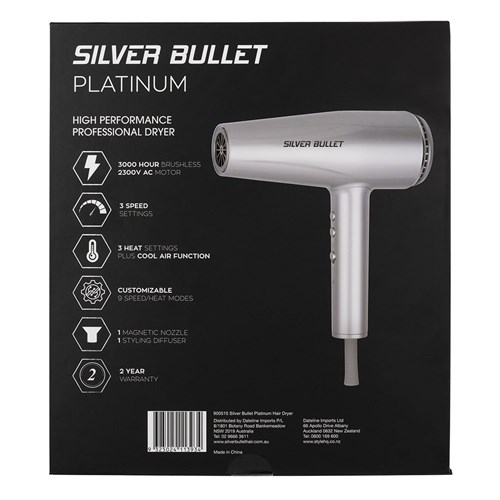 Silver Bullet Platinum Hair Dryer