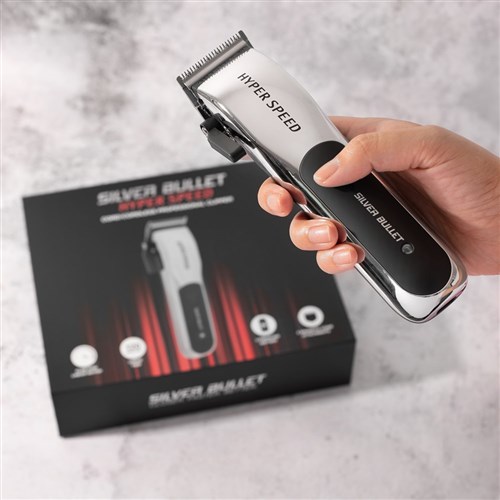 Silver Bullet Hyper Speed Clippers Stylist Photography