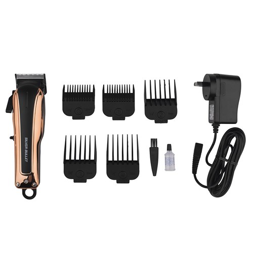 Silver Bullet Smooth Rider Hair Clipper and accessories