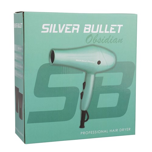 Silver Bullet Obsidian Hair Dryer Aqua