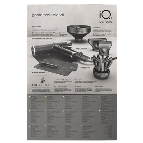 iQ2 Perfetto Hair Dryer Black