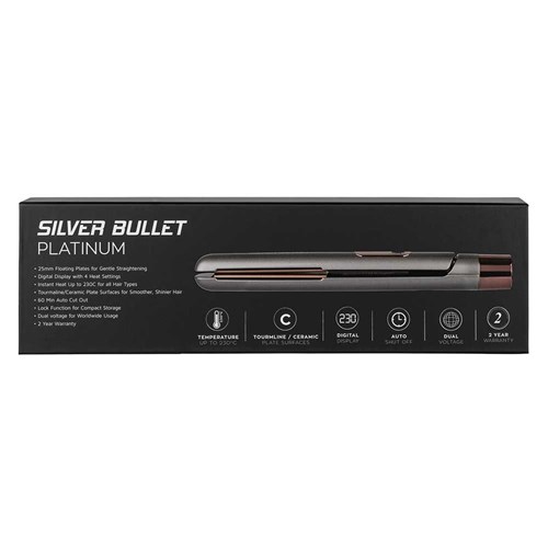 Silver Bullet Platinum Hair Straightener