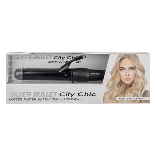 Silver Bullet City Chic Curling Iron 32mm