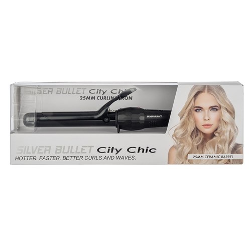 Silver Bullet City Chic Curling Iron 25mm