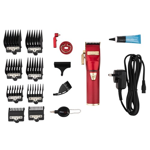 BaBylissPRO RedFX Lithium Hair Clipper parts