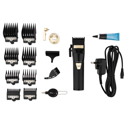 BaBylissPRO BlackFX Lithium Hair Clipper all parts