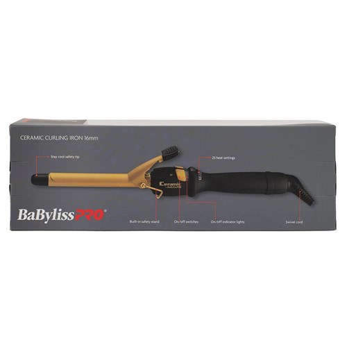 BaBylissPRO Ceramic Curling Iron 16mm