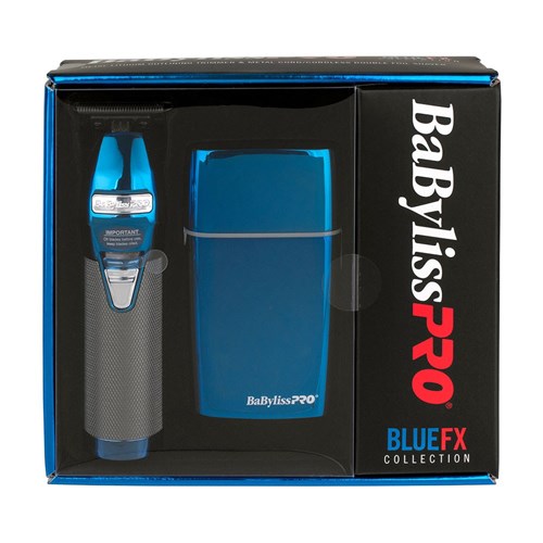 BaBylissPRO BlueFX Outliner Trimmer and Shaver Duo 