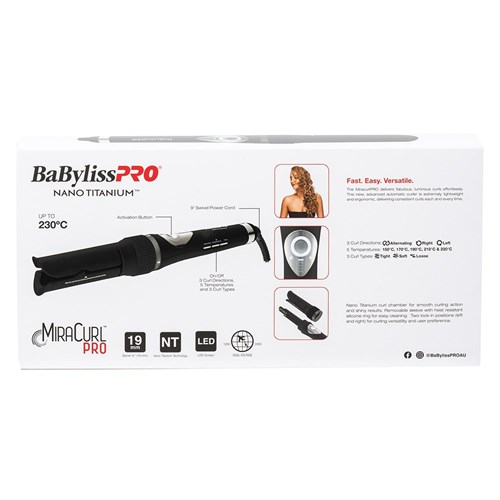 BaBylissPRO MiraCurl PRO Advanced Automatic Curler 19mm