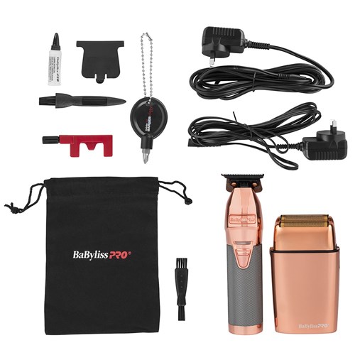 BaBylissPRO RoseFX Outliner Trimmer Shaver Duo