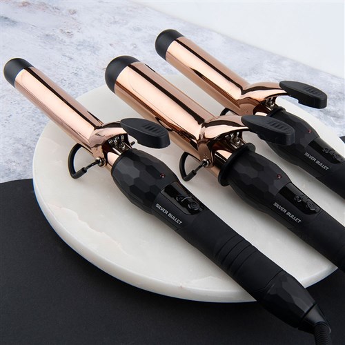 Silver Bullet Fastlane Titanium Rose Gold 25mm Curling Iron