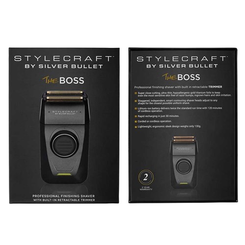 StyleCraft By Silver Bullet The Boss Shaver