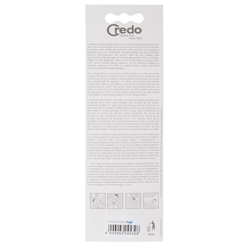 Credo Pink Callus Shaver with Rasp