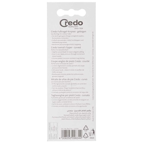 Credo Toenail Clipper Curved