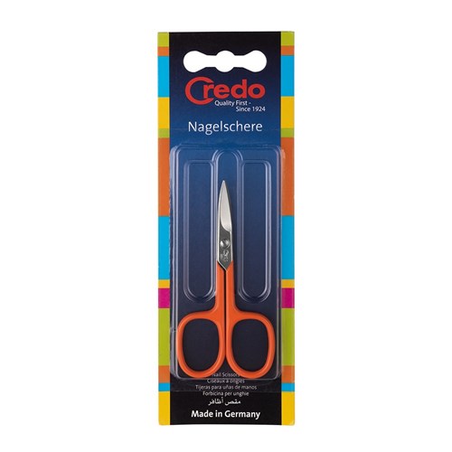 Credo Pop Art Nail Scissors Orange