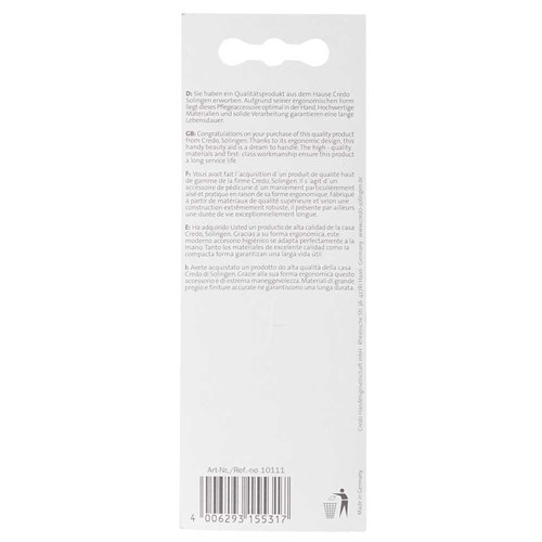 Credo Baby Nail Scissors Silver