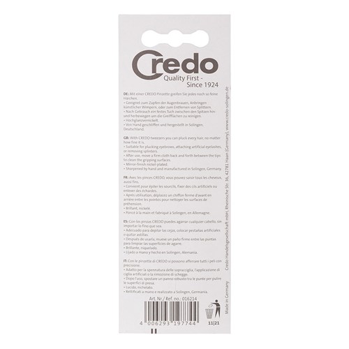 Credo Pop Art Slant Tweezer Green