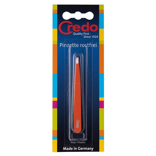 Credo Pop Art Slant Tweezer Orange