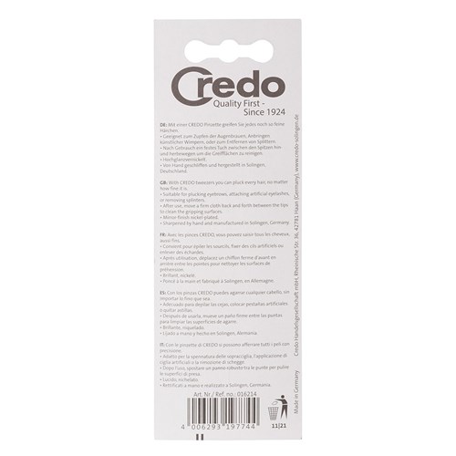 Credo Pop Art Slant Tweezer Orange