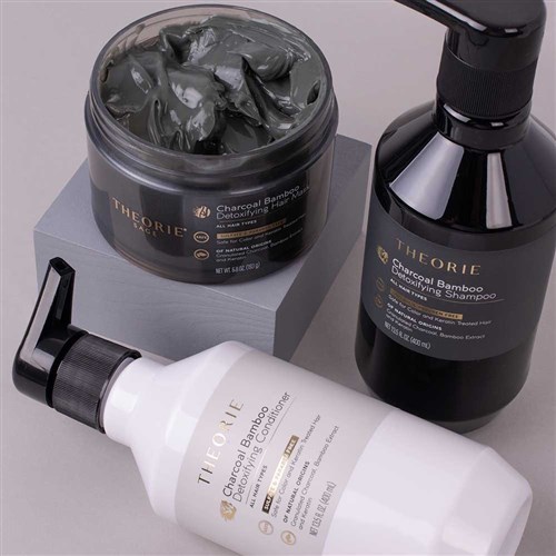 Theorie Charcoal Bamboo Detoxifying Hair Mask