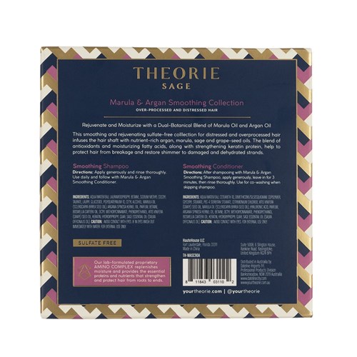 Theorie Marula and Argan Smoothing Travel Pack