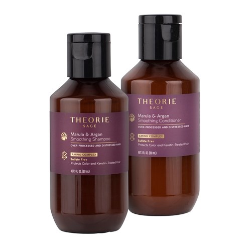 Theorie Marula and Argan Smoothing Travel Pack