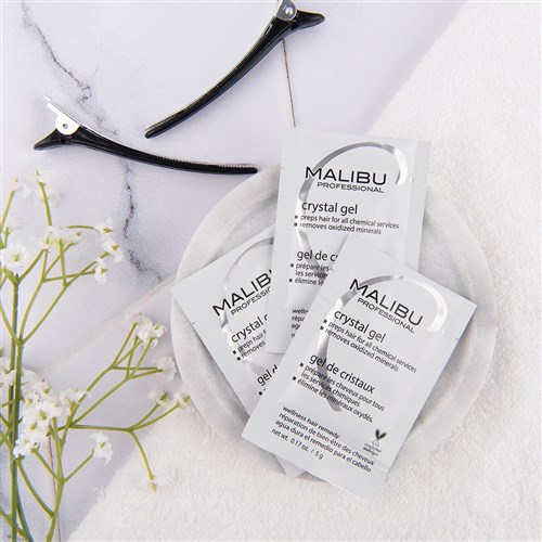 Malibu C Crystal Gel Hair Treatment 12pc