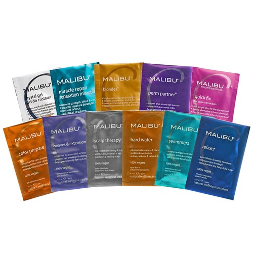 Malibu C Quick Fix Hair Treatment 12pc