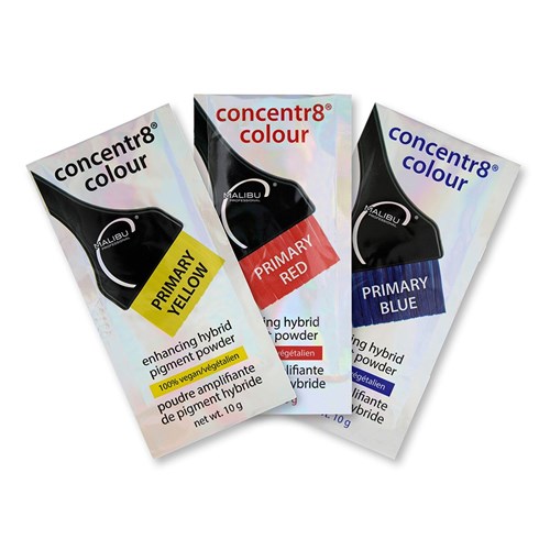 Malibu C Concentr8 Colour Pigment Powder Primary Red