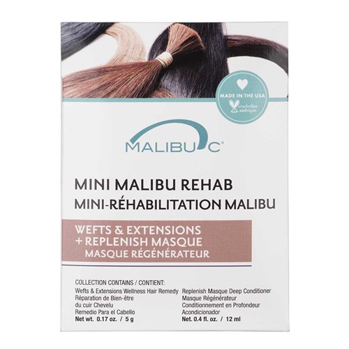 Malibu C Mini Malibu Rehab Wefts Extensions Treatment