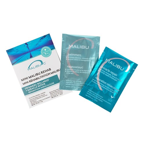 Malibu C Mini Malibu Rehab Swimmers Treatment 12pc