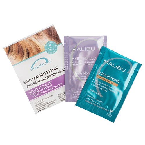 Malibu C Mini Malibu Rehab Blondes Treatment 12pc