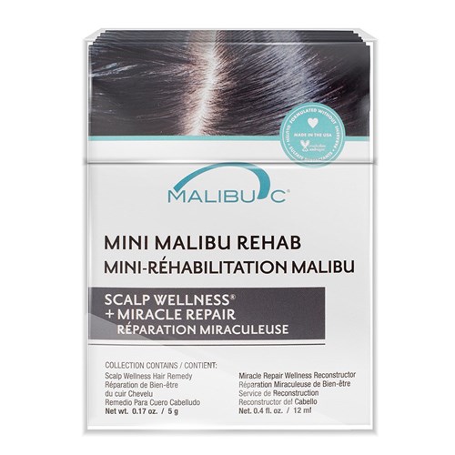 Malibu C Mini Malibu Rehab Scalp Treatment 12pc