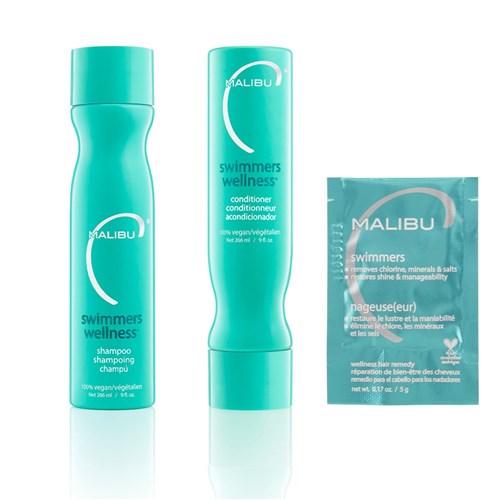 Malibu C Swimmers Wellness Hair Collection of Products