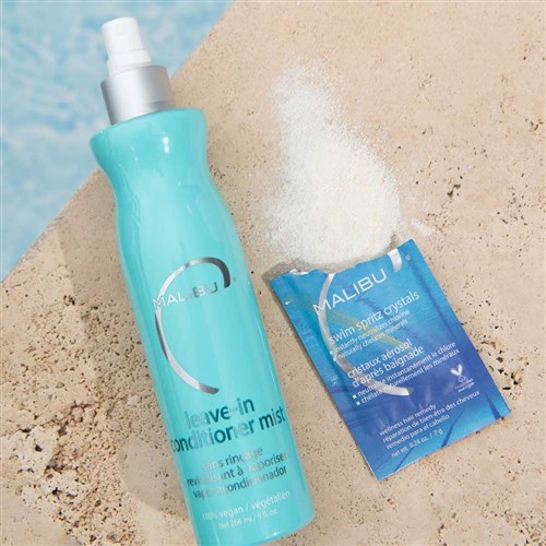 Malibu C Swim Spritz Crystals Hair Treatment 12pc