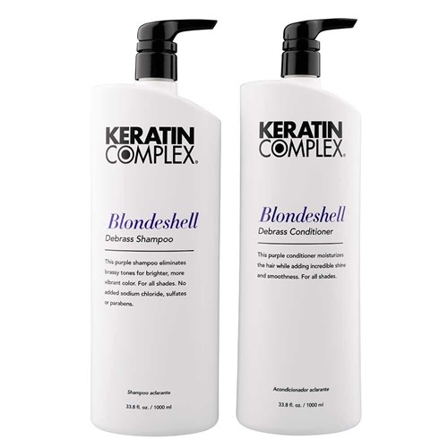 Keratin Complex Blondeshell Conditioner and Shampoo