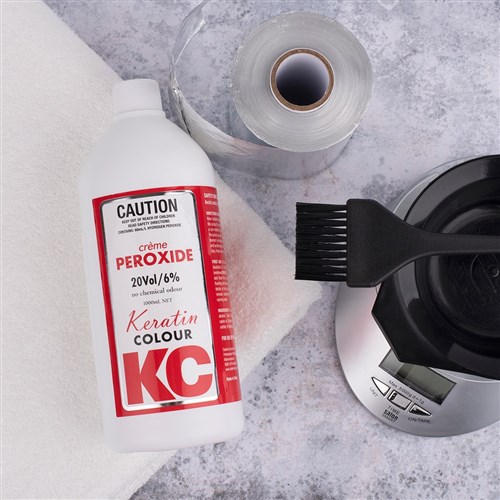 Keratin Colour Hair Peroxide 20 Volume - 990mL