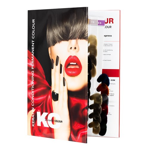 Keratin Colour Permanent Colour Chart